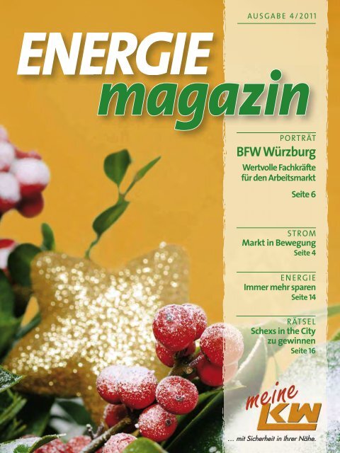 ENERGIE magazin - und Wasserwerke Kitzingen GmbH