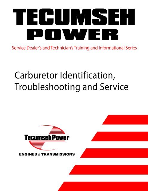 tecumseh troubleshooting carb