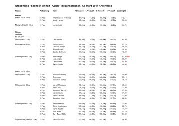 Ergebnisse Sa - Open BD 2011 Arendsee.xlsx