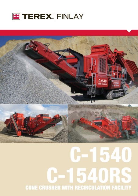 C-1540 Cone Crusher - Raco Rappresentanze