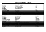 Teilnehmerliste aus der AG Wasserkraft - EnergieRegion.NRW