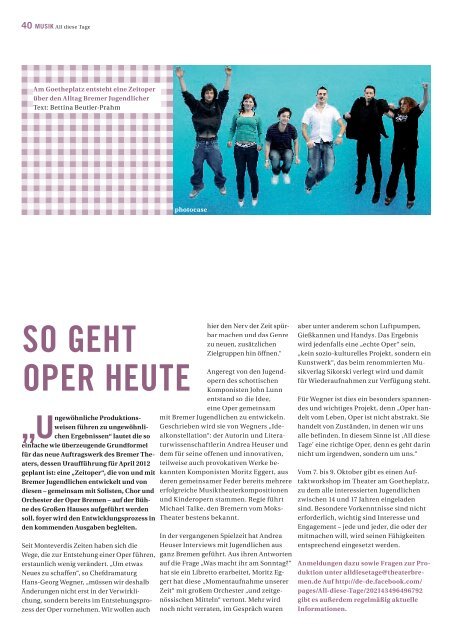 Foyer-Kulturjournal