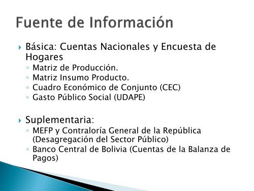 Matriz de Contabilidad Social