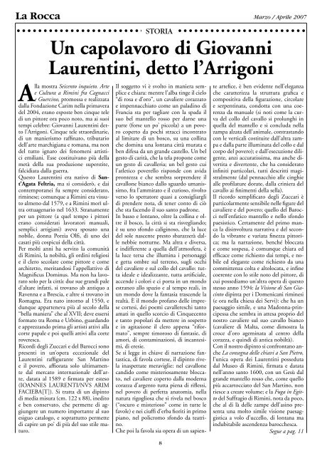Piccoli comuni obiettivo rilancio - La Rocca - il giornale di Sant ...