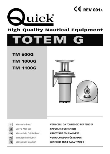 TOTEM G - QuickÂ® SpA