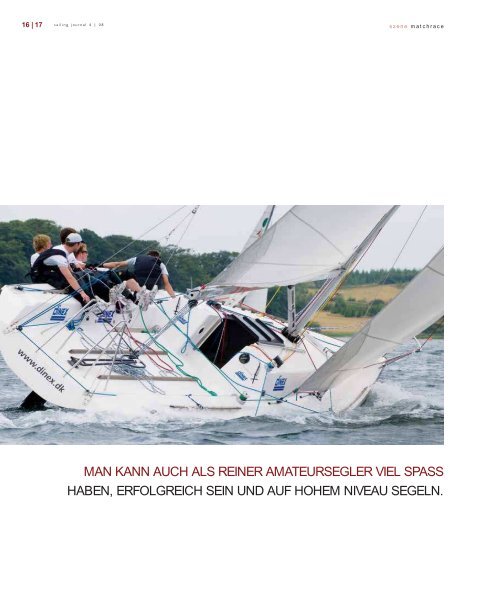 www.sailing–journal.de | ausgabe 04 / 2008 | august / september