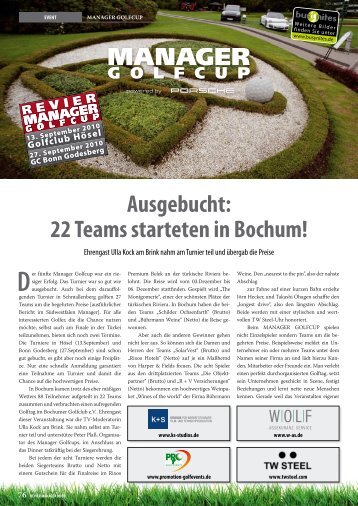 ausgebucht: 22 Teams starteten in Bochum! - all2e GmbH