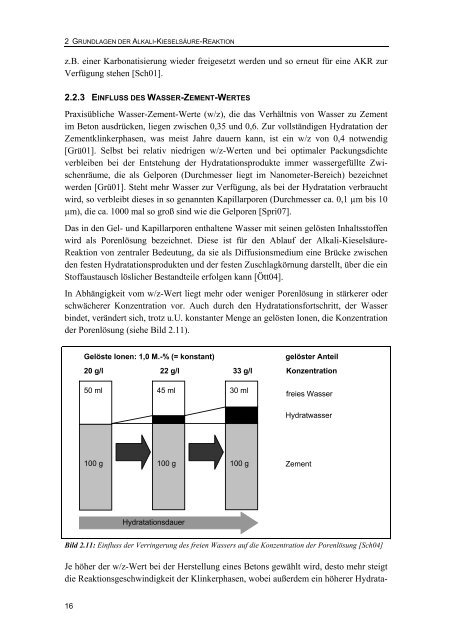 Entwicklung einer Referenzkörnung für die Alkali-Kieselsäure - GBV