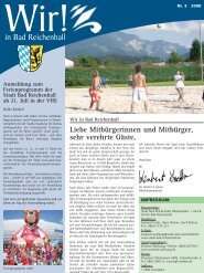 Ausgabe Juli 2008 - Stadt Bad Reichenhall