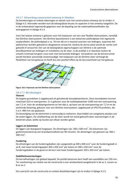 Afstudeerrapport ir Frank Tool TUD - Duurzaam in staal