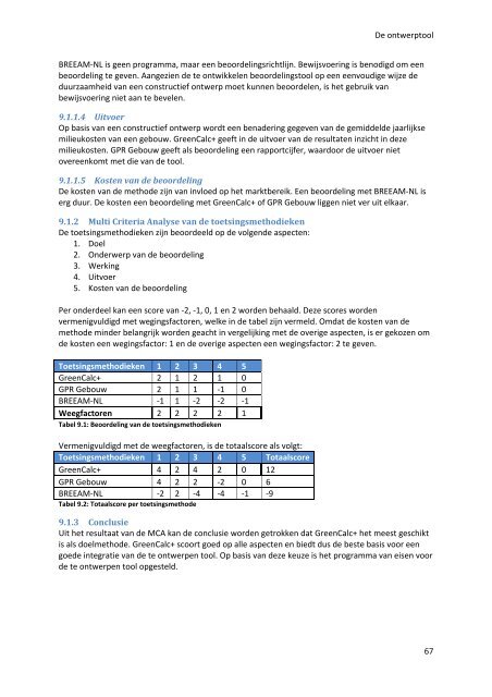 Afstudeerrapport ir Frank Tool TUD - Duurzaam in staal