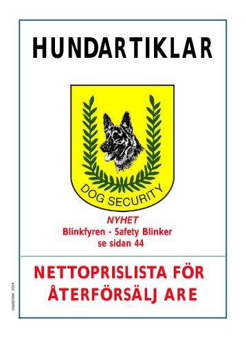 H U NDART IK L AR - Dog Security