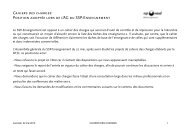 Cahier des charges - SSP - Vaud / Syndicat des services publics