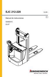 Jungheinrich Eje 120 Parts Manual Jungheinrich Eje 120 Parts Manual