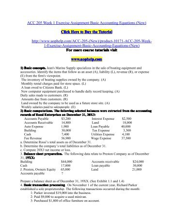 A Basic Accounting Book (or 4 ) - The Accounting Basics Series