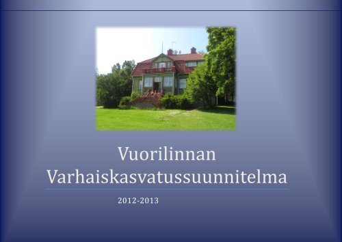 Yksikon varhaiskasvatusuunnitelma