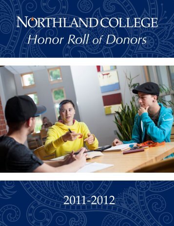 Honor Roll of Donors - Northland College