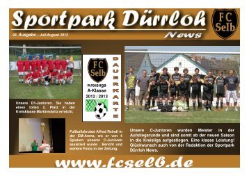 Kreisliga/A-Klasse 2012 / 2013 - FC Selb eV