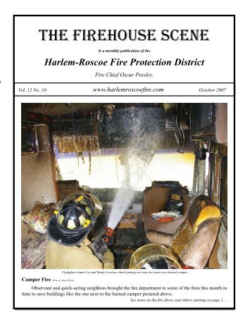October - Harlem Roscoe Fire Protection District
