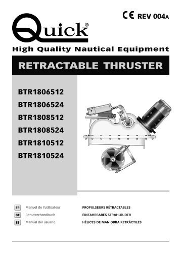 RETRACTABLE THRUSTER - QuickÂ® SpA