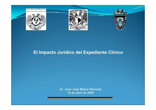 EXPEDIENTE CLINICO FACULTAD DE DERECHO - Reposital