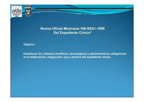 EXPEDIENTE CLINICO FACULTAD DE DERECHO - Reposital