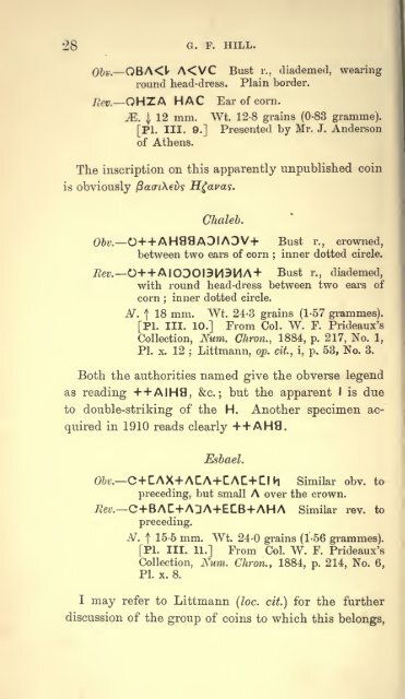 The numismatic chronicle and journal of the Royal ... - IndianCoins.org