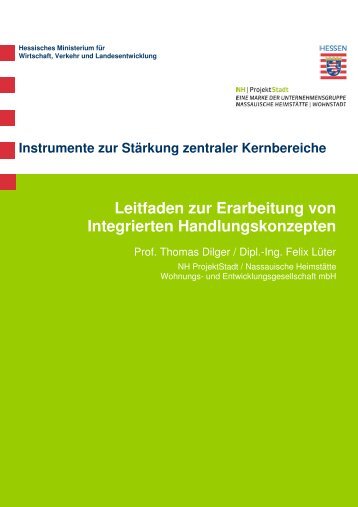 Leitfaden zur Erarbeitung von Integrierten Handlungskonzepten