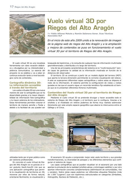 BoletÃ­n Informativo nÂº 26 (Julio de 2009) - Riegos del Alto AragÃ³n