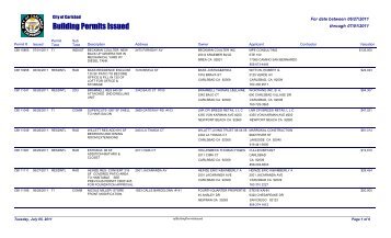 Building Permits Issued - City of Carlsbad