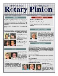 E-Pinion -- November 10, 2003 - Palo Alto Rotary