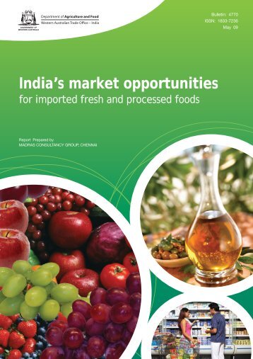 India's market opportunities - Department of Agriculture and Food