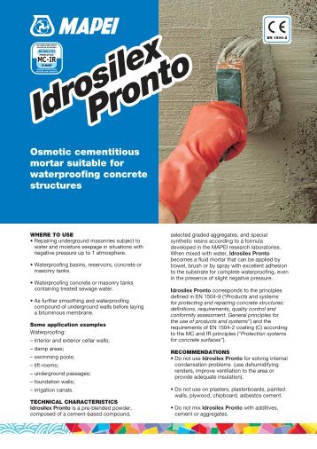 Idrosilex Pronto Pdf - Melbourne Tiling Services