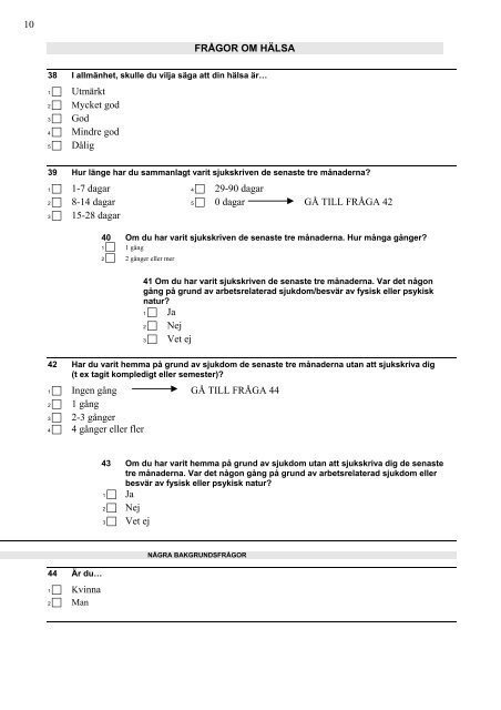 Arbetsvillkor och utsatthet en studie - RFSL