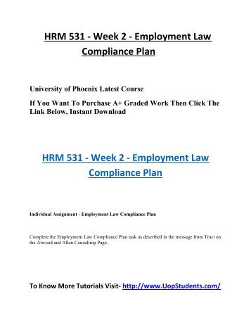 assignment 3 employment law Teaching with crump create a free website powered by. assignment 3 employment law Teaching with crump create a free website powered by.