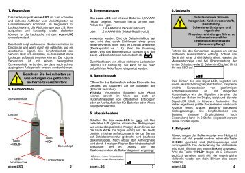 Bedienungsanleitung - rbr Messtechnik GmbH