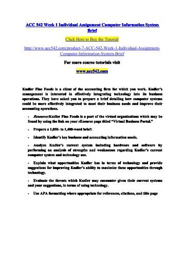 kudler accounting system paper Kudler fine foods business system free essay, term paper and book report kudler fine foods (kudler fine foods, 2009) is a small chain of three stores operating in the san diego, california area the three stores are located in la jolla, del mar and encinitas. kudler accounting system paper Kudler fine foods business system free essay, term paper and book report kudler fine foods (kudler fine foods, 2009) is a small chain of three stores operating in the san diego, california area the three stores are located in la jolla, del mar and encinitas.