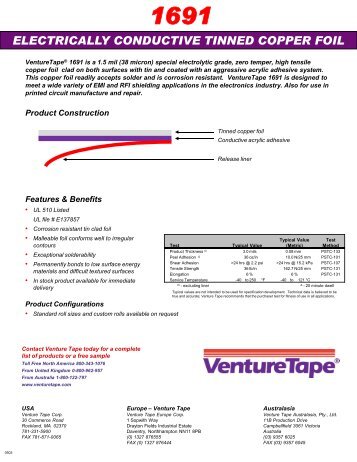 1691 - TDS.pdf - Venture Tape