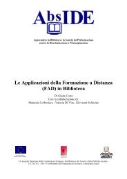 Le Applicazioni della Formazione a Distanza (FAD) in ... - AmitiÃ©