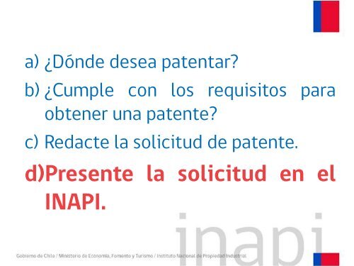 de patentes. - Inapi Proyecta