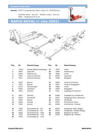 RAPID ROYAL II (bis 2002) - rapid-beckum.de