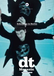 DT Magazin | Ausgabe 2 -  Spielzeit 2011/12 - Deutsches Theater