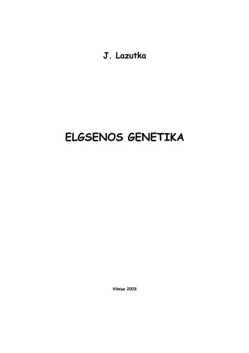 Elgsenos genetika