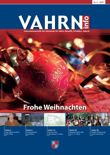 Frohe Weihnachten