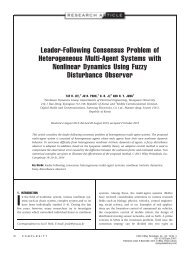 Leader-Following Consensus Problem of Heterogeneous Multi-Agent Systems with Nonlinear Dynamics Using Fuzzy Disturbance Observer.pdf