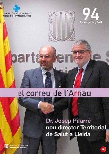 Dr. Josep PifarrÃ© nou director Territorial de Salut a Lleida - icslleida.cat