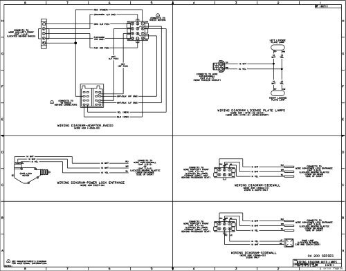 Complete Wiring Diagram Book - Winnebago Rialta Motor Home