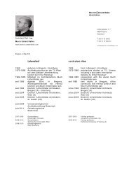 vollständiger Lebenslauf - Dietrich | Untertrifaller Architekten