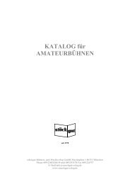 KATALOG für AMATEURBÜHNEN - stückgut Bühnen- und ...