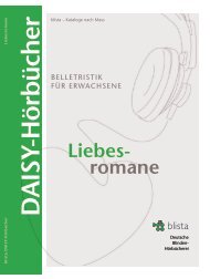 Liebesromane - Deutsche Blindenstudienanstalt e.V.